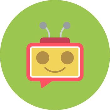 Message Iconic Visual Mark vector