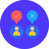 Consumer Behavior Monotone Shape Symbol vector
