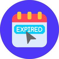 Expired Sleek UX Block vector
