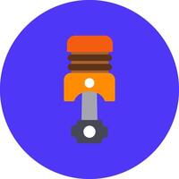 Piston Iconic Sketch Token vector