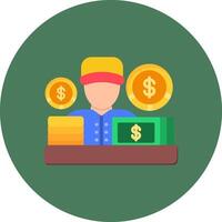 Cashier Bright System Token vector