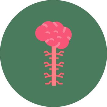 Nervous System Bold UI Fragment vector