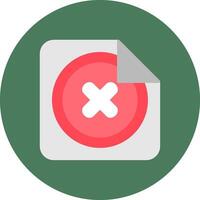 Page Simple Badge Piece vector