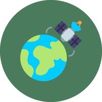 Satellite Dish Handcrafted UX Unit vector