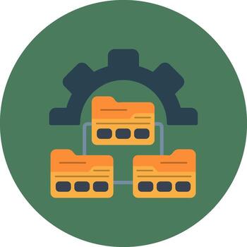 versión controlar dinámica Insignia marca vector