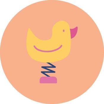 Kiddie Ride Shadowed UI Pattern vector