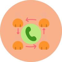 Network Bold UI Fragment vector