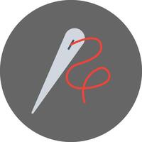 Needle HighTech Frame Token vector