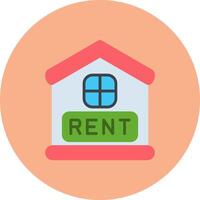 Rent Smooth Badge vector