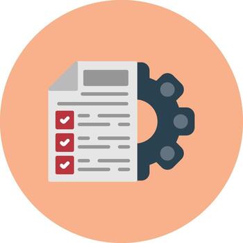 Task Planning Streamlined UX Object vector