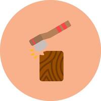 Wood Streamlined Icon Symbol vector