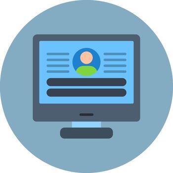 Log In Clear UX Unit vector