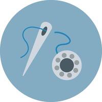 Sewing Tool Digital UX Symbol vector