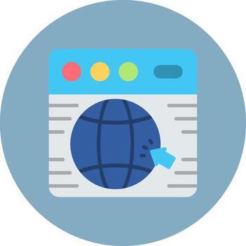 Web Elegant Grid Object vector