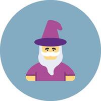 Wizard Light Tone Symbol vector