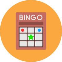 Bingo Vibrant Web Pattern vector