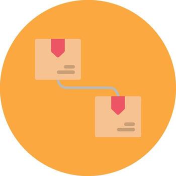 Connection Subtle Grid Emblem vector