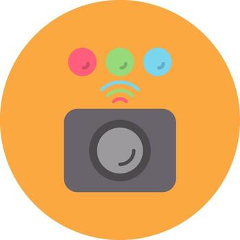 Color Sensor Colorful UI Mark vector