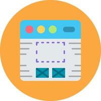 Prototype Artistic Frame Object vector