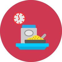 Breakfast Sharp Icon Element vector