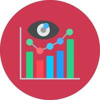 Predictive Analysis Neon UX Object vector