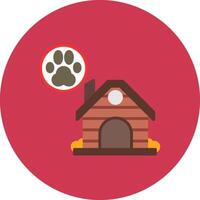 Pet Boarding Modern App Symbol vector