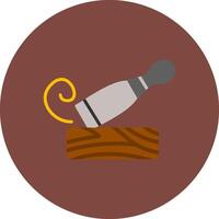 Chisel Iconic Sketch Token vector