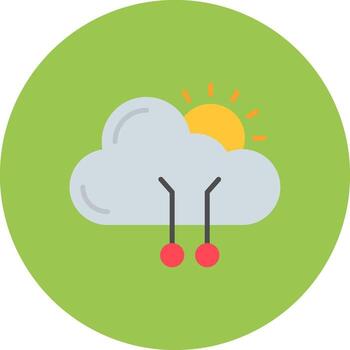 Cloud Artistic Grid Pattern vector