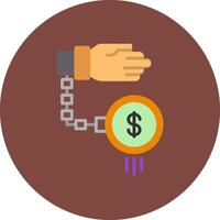 Debt Gradient UX Element vector
