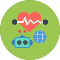 Deep Learning Modern App Symbol vector