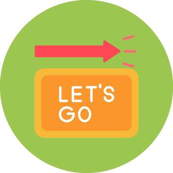 Lets Go Vibrant Web Pattern vector