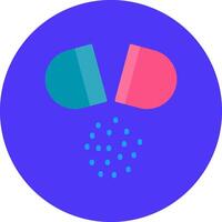 Drugs Vibrant Web Pattern vector