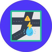 Risk Bright Grid Object vector