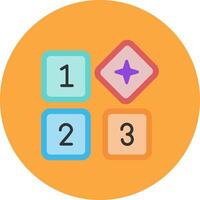 Block Modern App Symbol vector