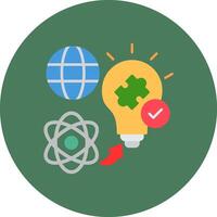 Problem Solving Sharp Icon Element vector