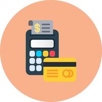 Credit Card Subtle Frame Sketch vector