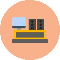 Entertainment Future Grid Block vector