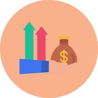 Equity Future Icon Badge vector