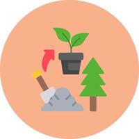 Gardening Shadowed UI Pattern vector