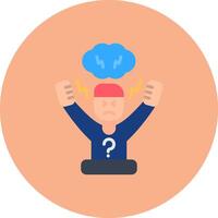 Hyperactivity Vivid Icon Element vector