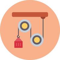 Pulley Intuitive Design Badge vector
