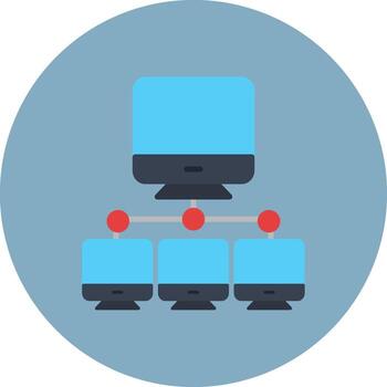 computadora redes firma aplicación simbólico vector