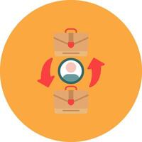 Job Rotation Advanced Sketch Mark vector