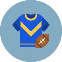 Jersey Color Stroke Element vector