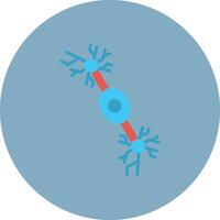 Multipolar Neuron Isometric Visual Form vector