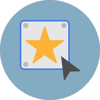 estrella limpiar ui característica vector