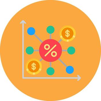 Compound Interest Smooth UX Form vector