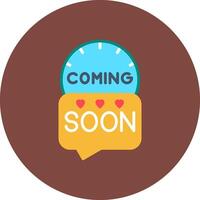 Coming Soon Sleek UX Block vector