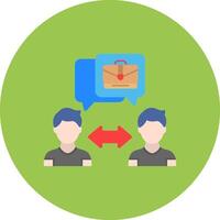 Counselling Color Pop Element vector