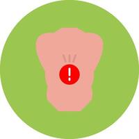 Abdominals Clean Line Pattern vector